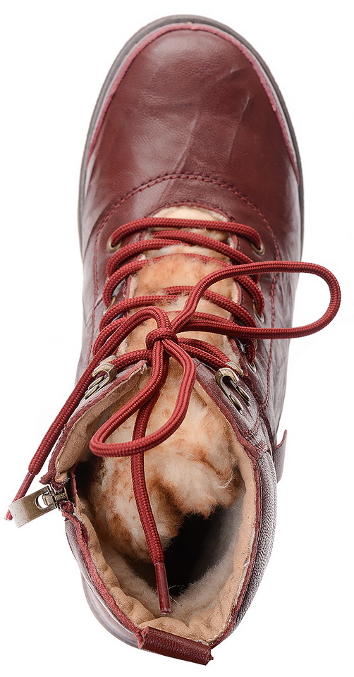 женские ботинки натуральная кожа/ 100% шерсть gugu германия