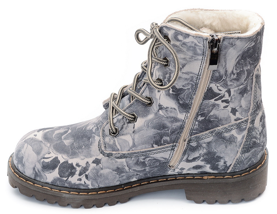 женские ботинки натуральная кожа / 100% шерсть gugu германия