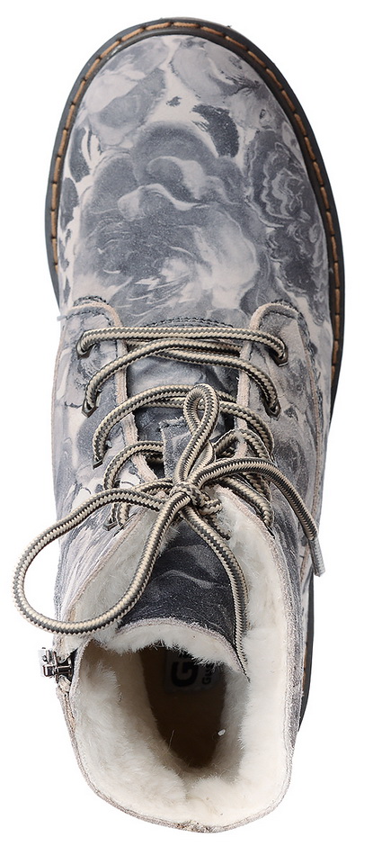 женские ботинки натуральная кожа / 100% шерсть gugu германия