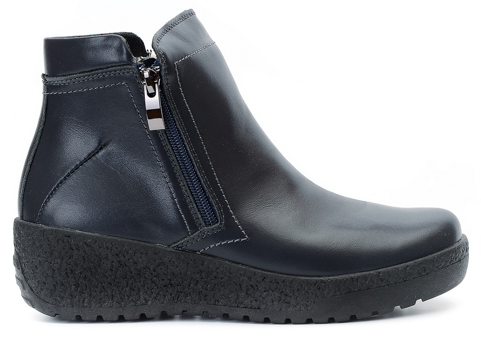 женские ботинки 2 молнии натуральная кожа 100% шерсть gugu германия