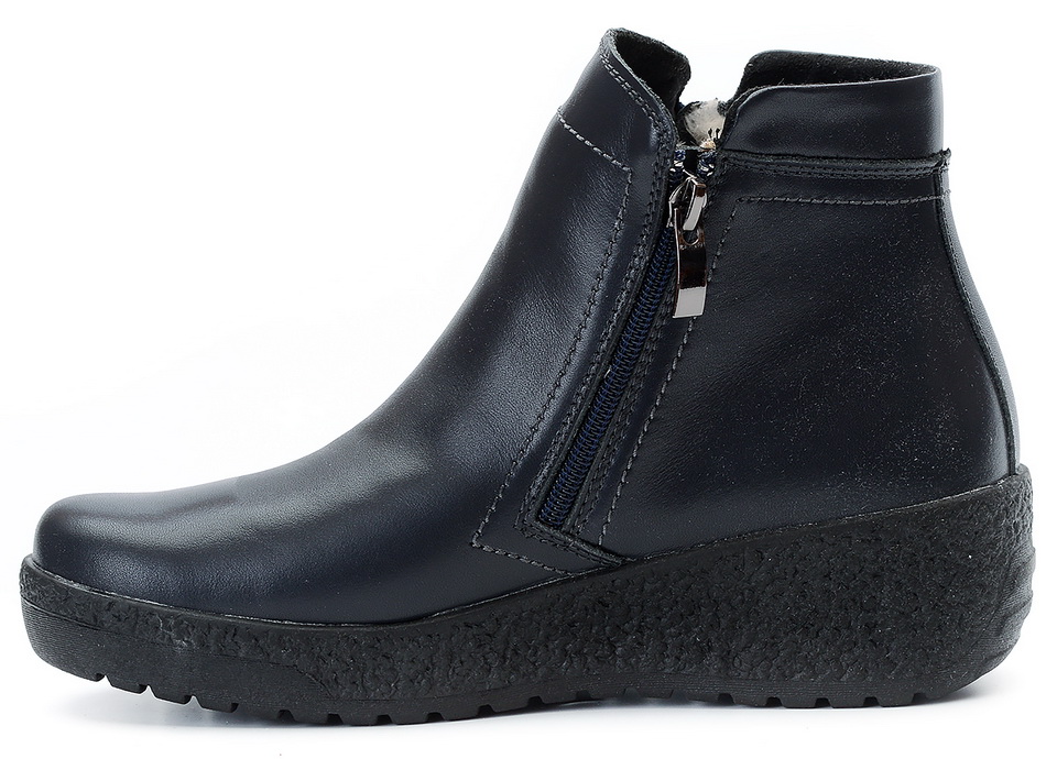 женские ботинки 2 молнии натуральная кожа 100% шерсть gugu германия