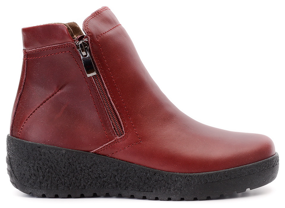 женские ботинки 2 молнии натуральная кожа 100% шерсть gugu германия