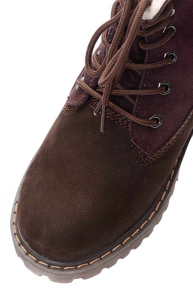 женские ботинки натуральная кожа (замша)/100% шерсть gugu германия