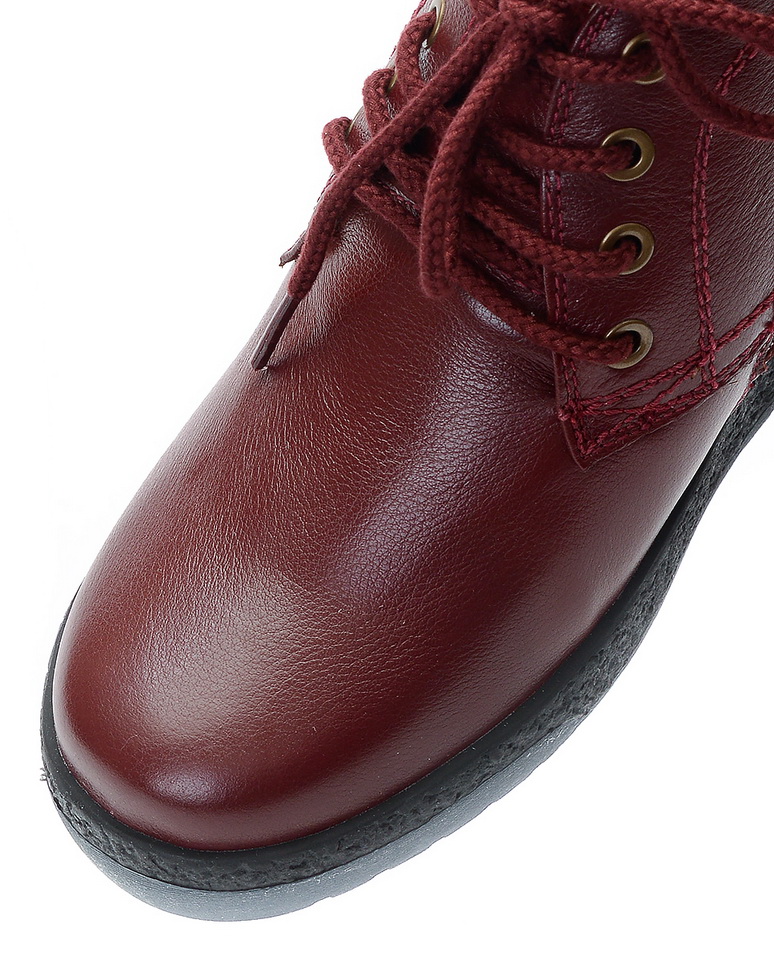 женские ботинки натуральная кожа натуральный мех gugu германия