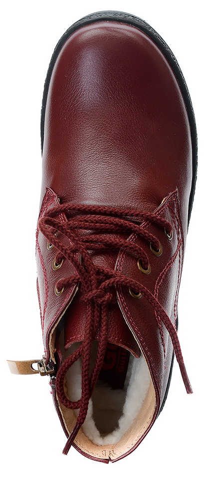 женские ботинки натуральная кожа натуральный мех gugu германия