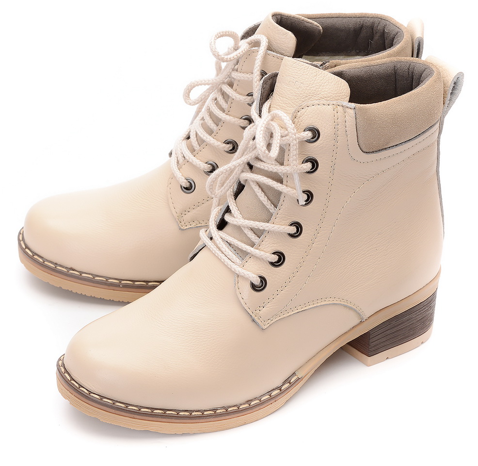 женские ботинки натуральная кожа / 100% шерсть gugu германия