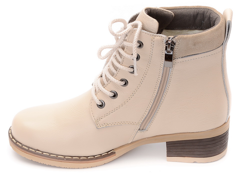 женские ботинки натуральная кожа / 100% шерсть gugu германия