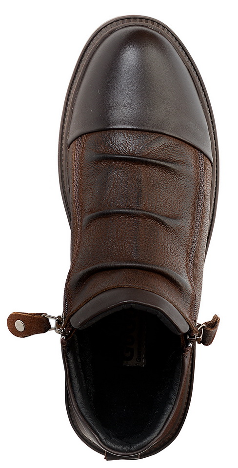 мужские ботинки натуральная кожа / 100% шерсть gugu германия