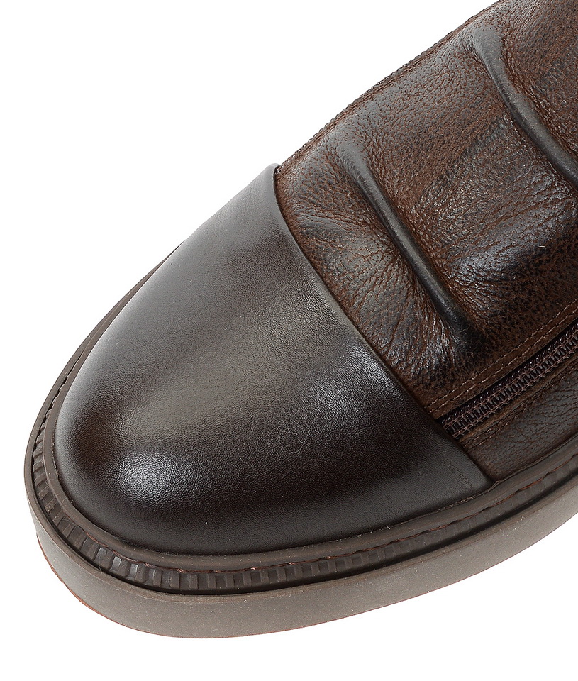 мужские ботинки натуральная кожа / 100% шерсть gugu германия