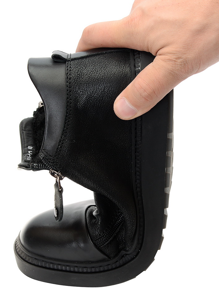 мужские ботинки натуральная кожа / 100% шерсть gugu германия