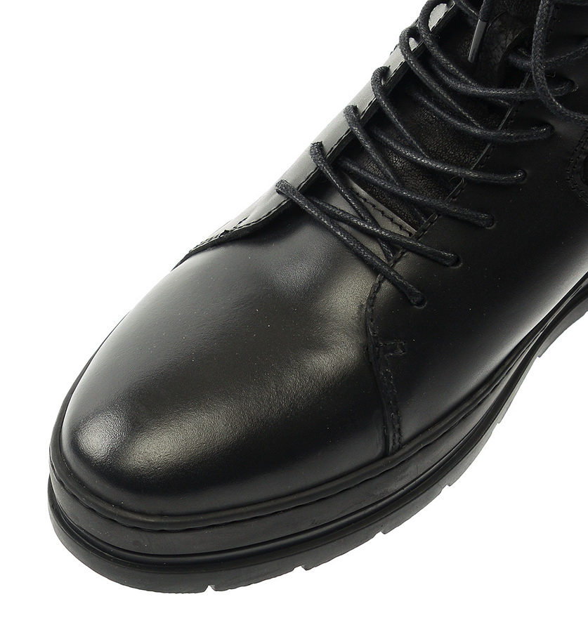 мужские ботинки натуральная кожа натуральный мех gugu германия