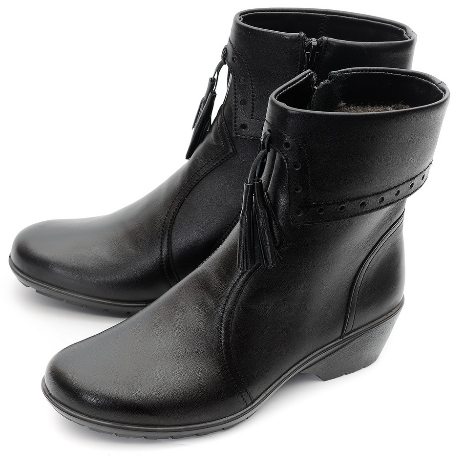 женские ботинки натуральная кожа/шерсть отико беларусь