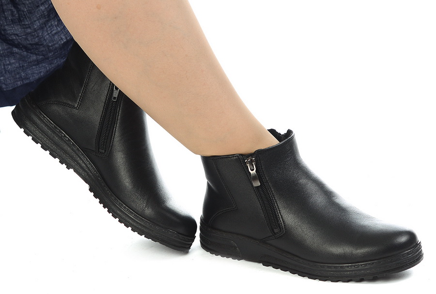 женские ботинки натуральная кожа / байка отико беларусь