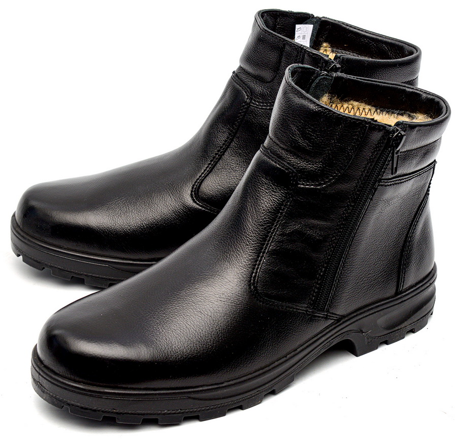 мужские ботинки натуральная кожа  шерсть отико беларусь