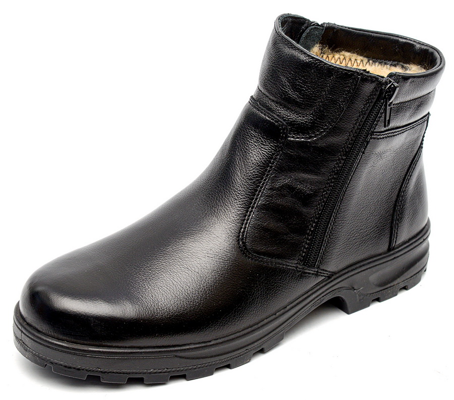 мужские ботинки натуральная кожа  шерсть отико беларусь