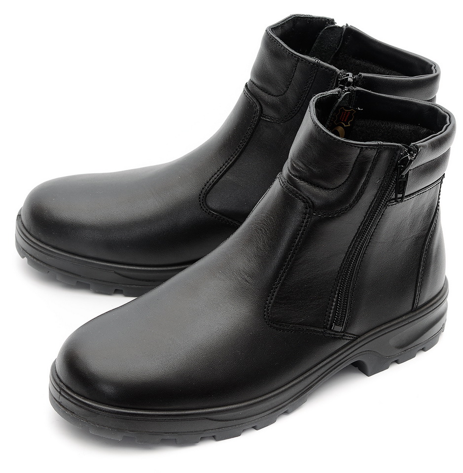 мужские ботинки натуральная кожа / байка отико беларусь