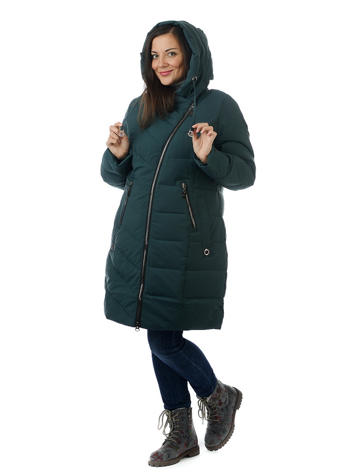 женское полупальто lankon на холлофайбере