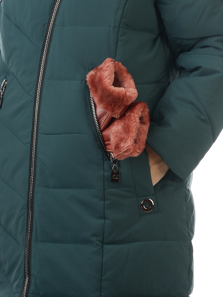 женское полупальто lankon на холлофайбере