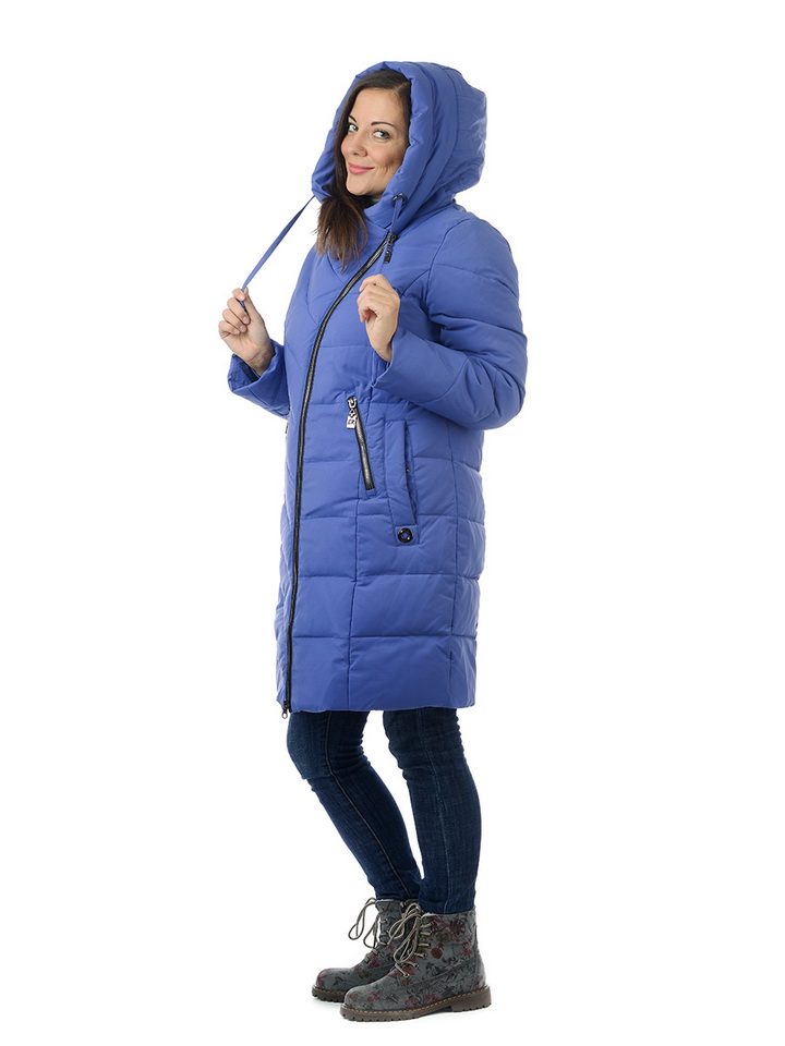 женское полупальто lankon на холлофайбере