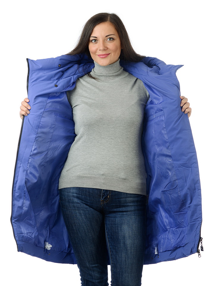 женское полупальто lankon на холлофайбере