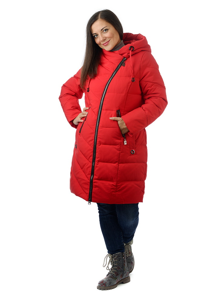 женское полупальто lankon на холлофайбере