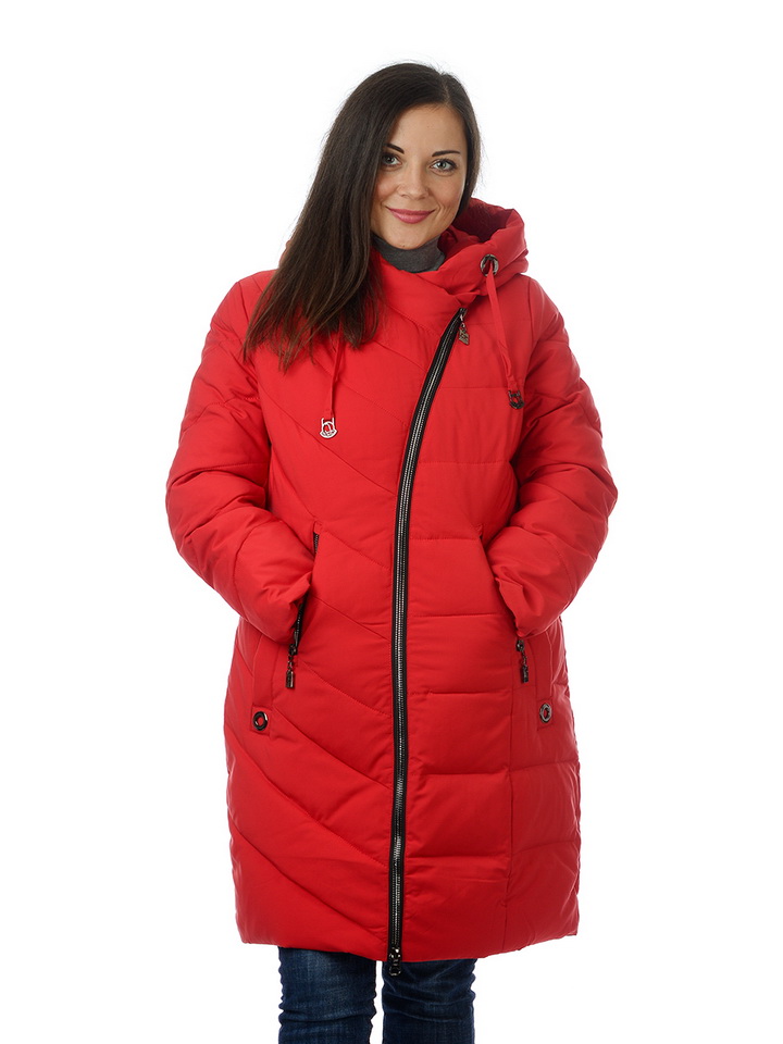 женское полупальто lankon на холлофайбере