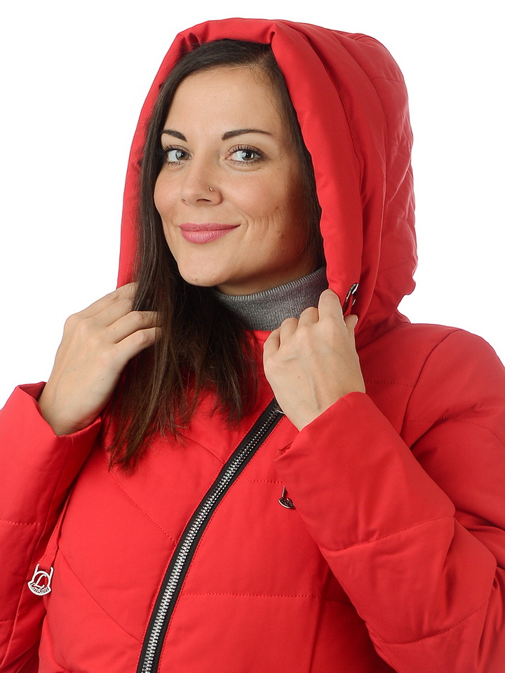 женское полупальто lankon на холлофайбере