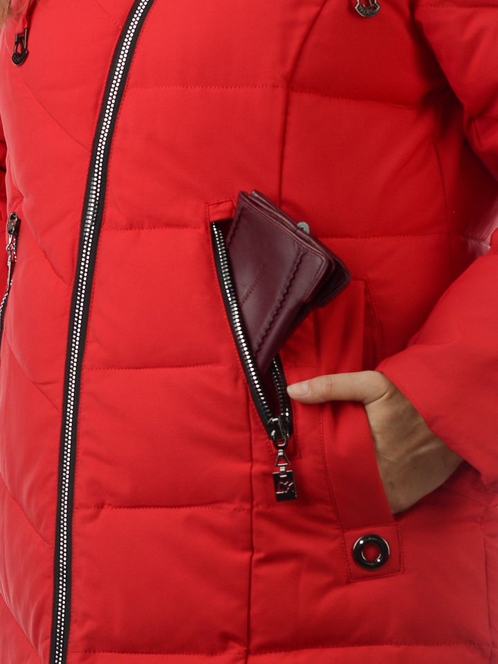 женское полупальто lankon на холлофайбере