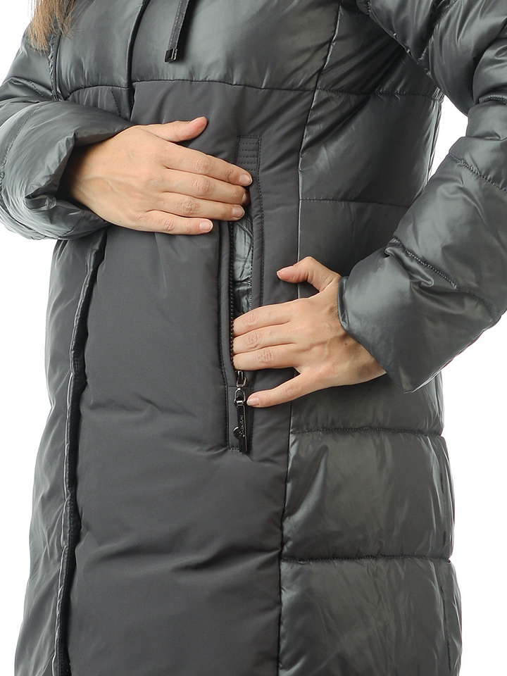 женское полупальто evcanbady на холлофайбере