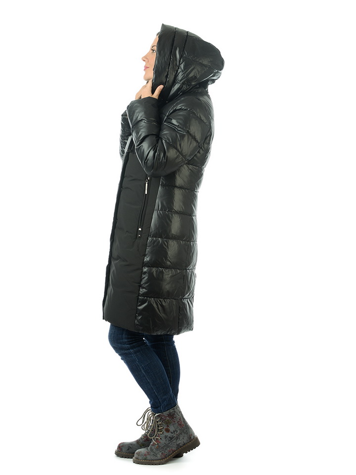 женское полупальто evcanbady на холлофайбере