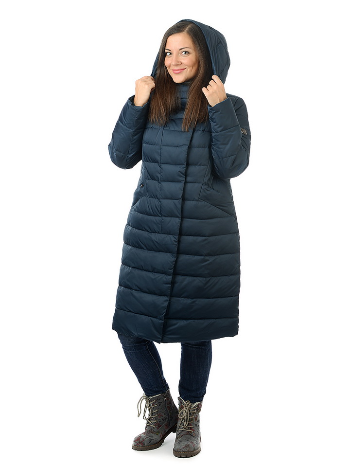 женское полупальто yuanlida на холлофайбере