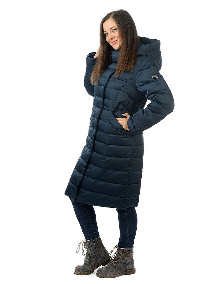 женское полупальто yuanlida на холлофайбере