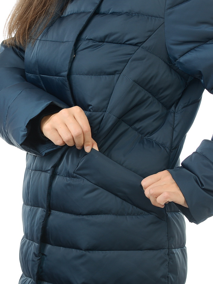 женское полупальто yuanlida на холлофайбере