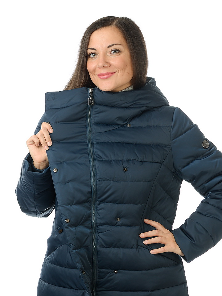 женское полупальто yuanlida на холлофайбере