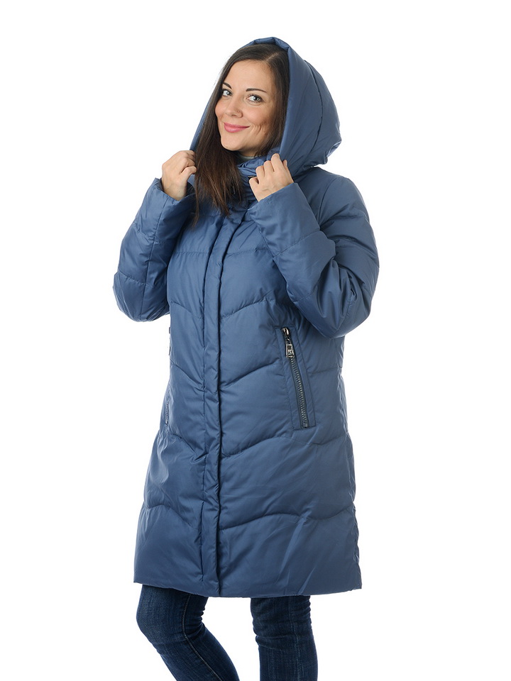 женское полупальто gasman на холлофайбере