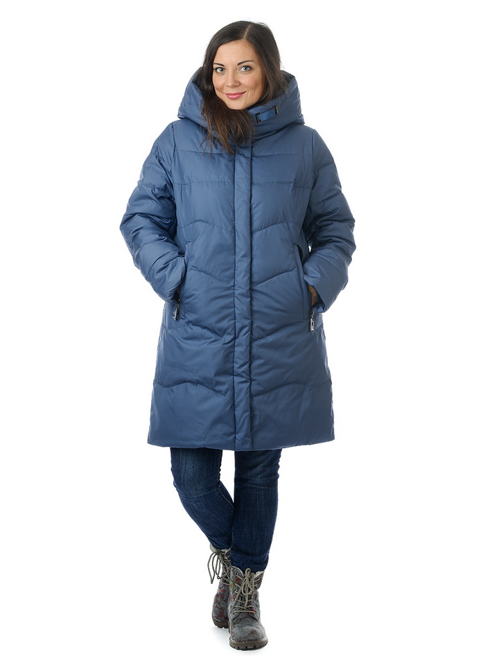 женское полупальто gasman на холлофайбере