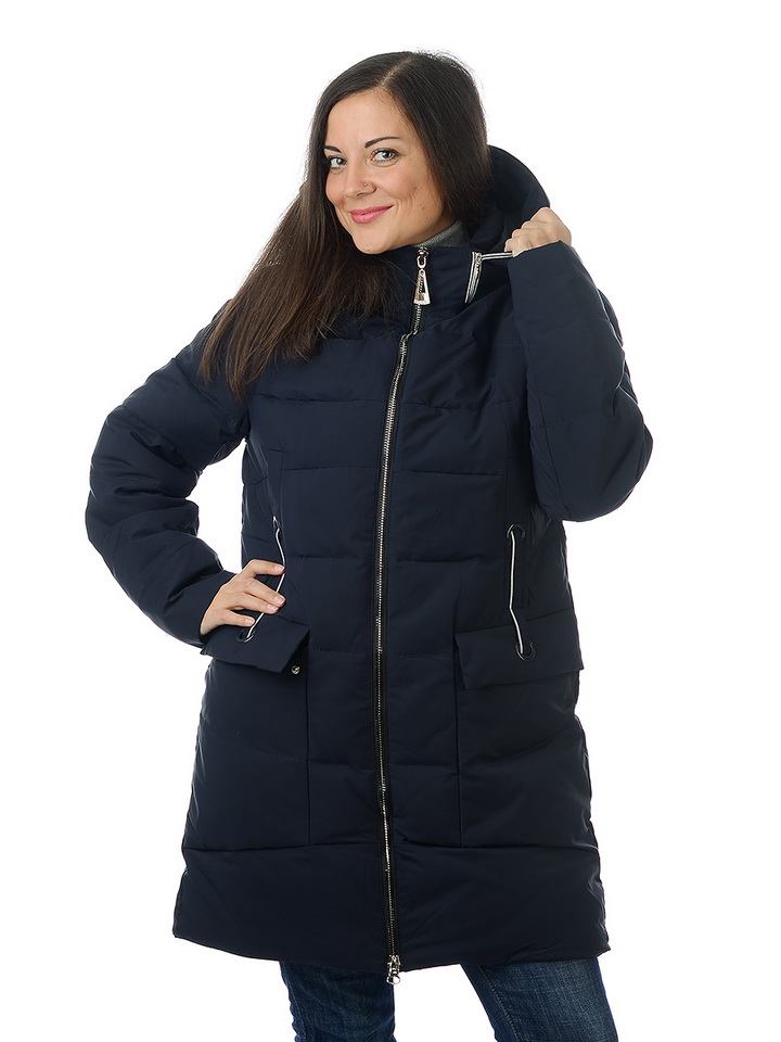 женское полупальто yuanlida на холлофайбере