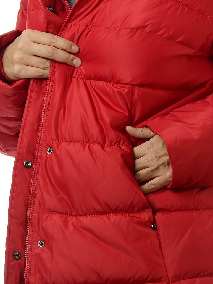 женское полупальто yuanlida на холлофайбере большой размер