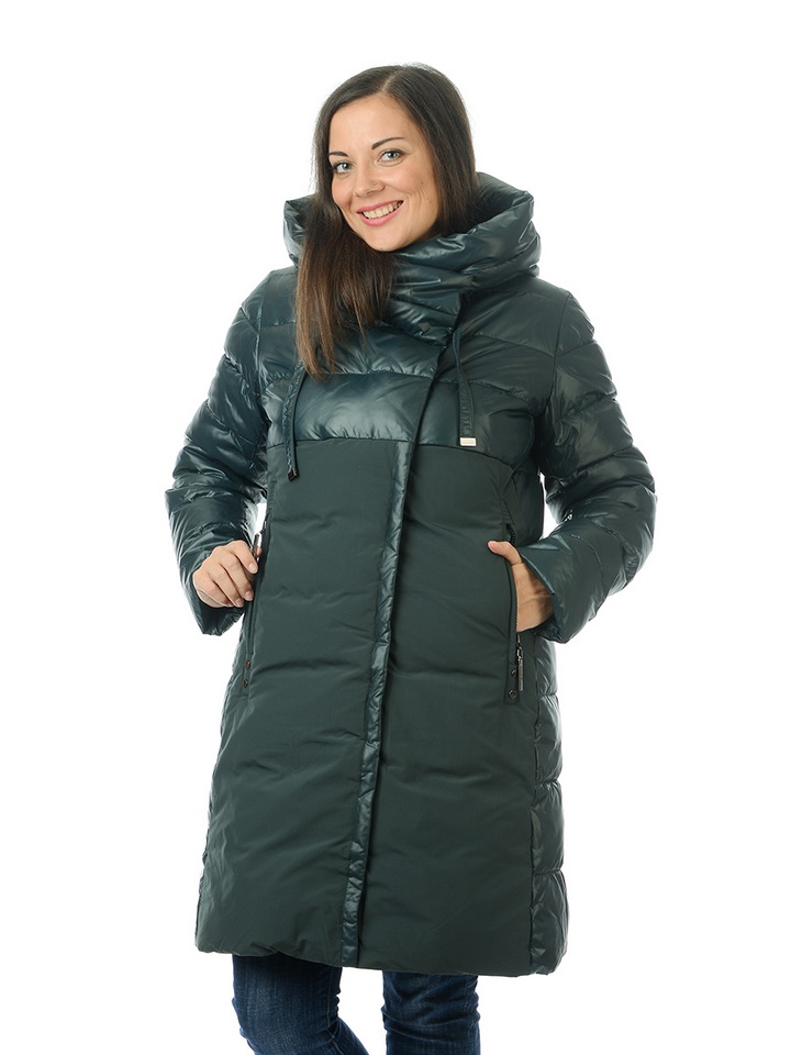 женское полупальто evcanbady на холлофайбере