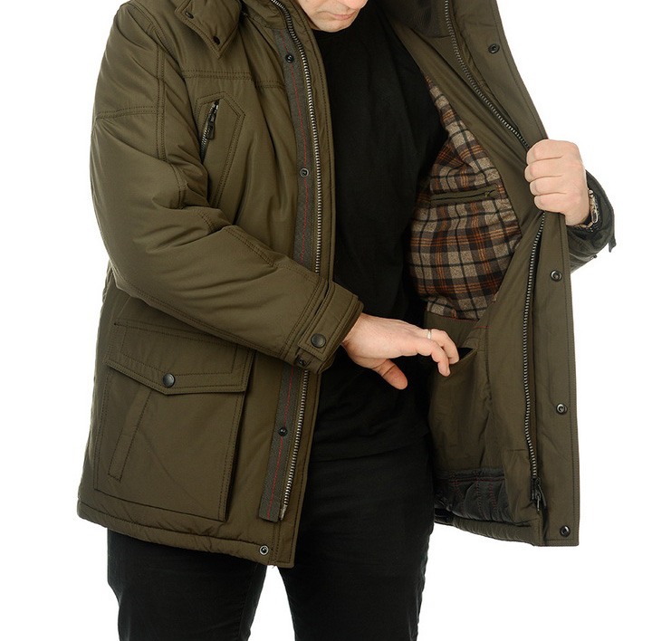 зимняя куртка варёный хлопок/ холофайбер+верблюжья шерсть mgp