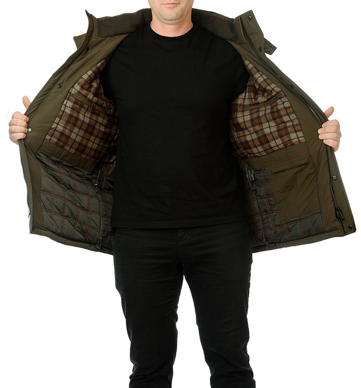 зимняя куртка варёный хлопок/ холофайбер+верблюжья шерсть mgp