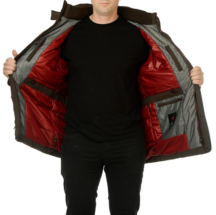 пуховик варёный хлопок/натуральный пух/натуральный мех-енот mgp