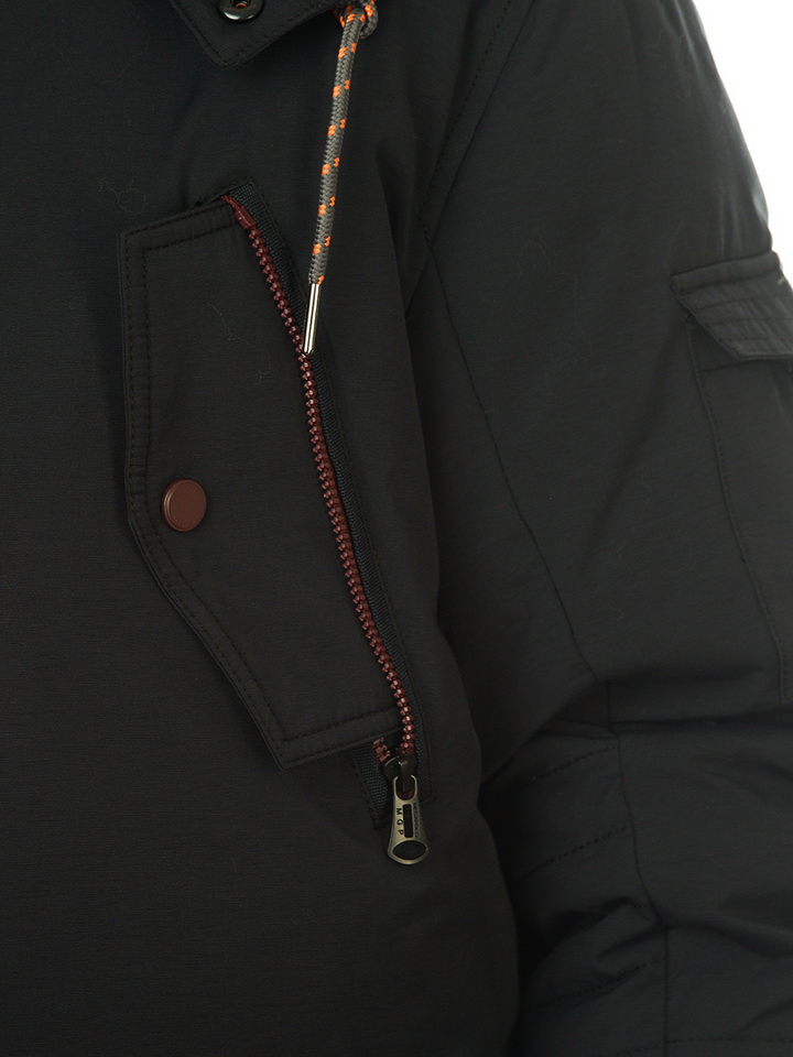 пуховик варёный хлопок/натуральный пух/натуральный мех-енот mgp