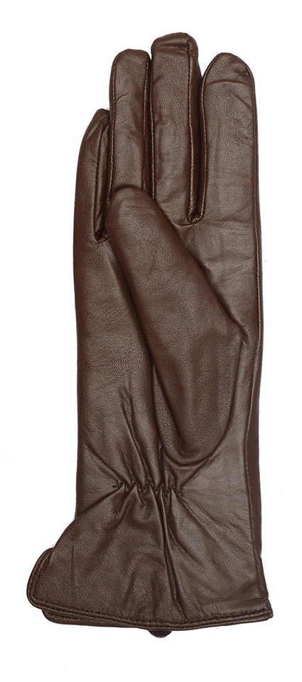 женские перчатки кожа ягненка / шерсть romika румыния