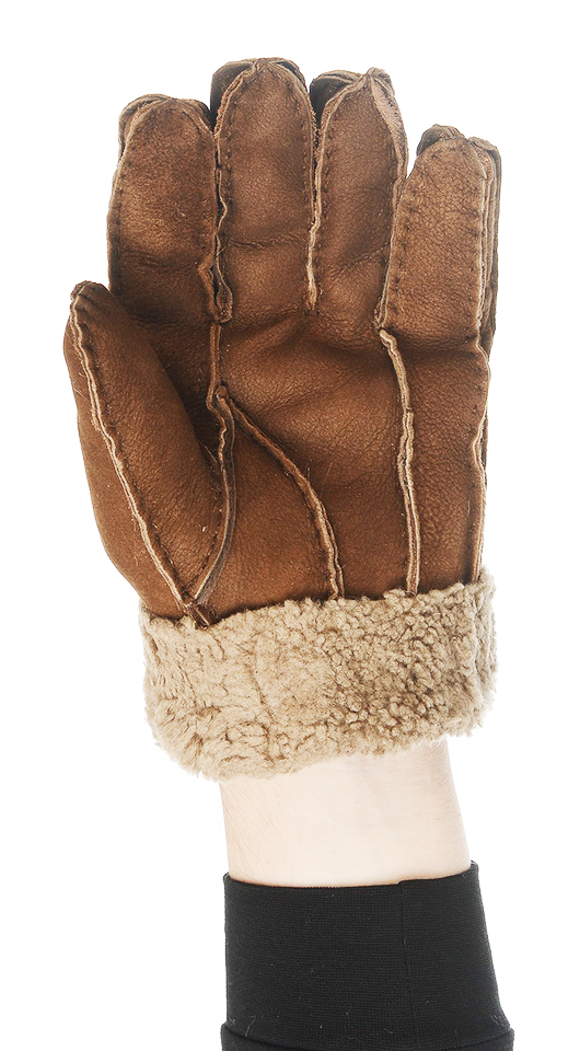 мужские перчатки дубленка / мутон l(11)-xl(12)