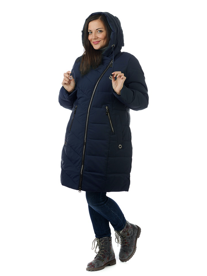 женское полупальто lankon на холлофайбере