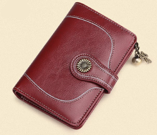 женский кошелек натуральная кожа  тайвань