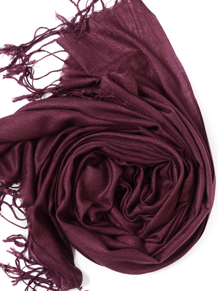 палантин однотонный pashmina гонконг