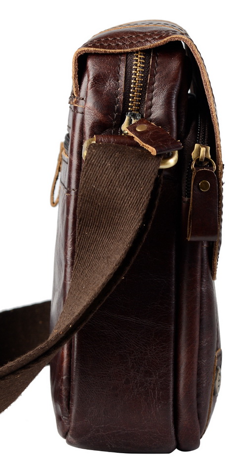 сумка мужская  натуральная кожа ruff ryder австрия