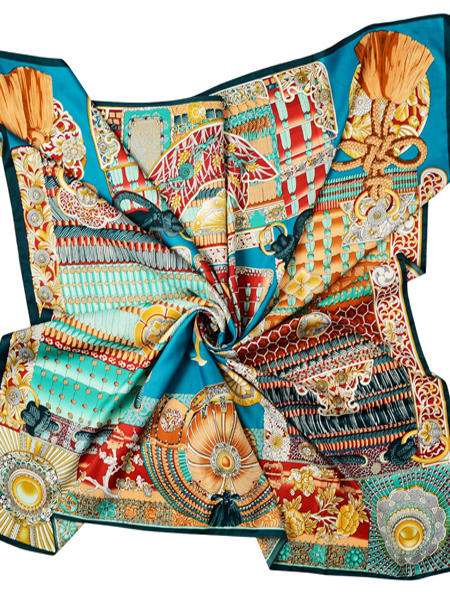 платок 100% шелк италия